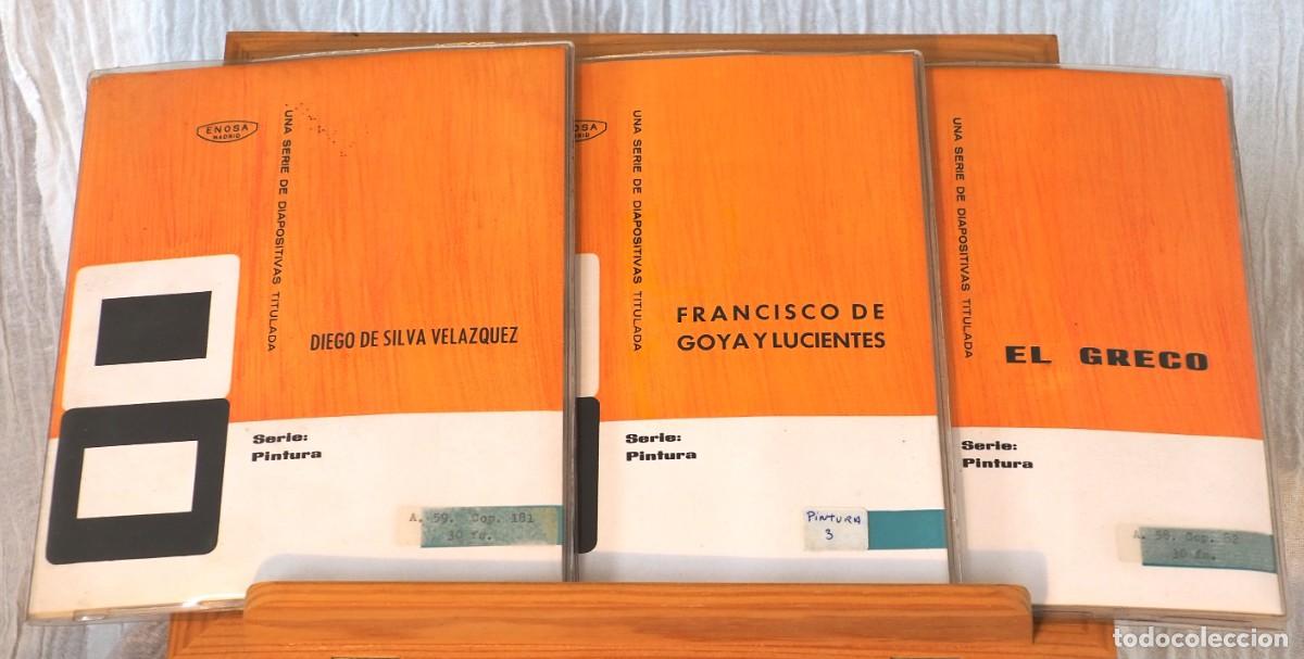 Libros de segunda mano: Diapositivas Vel&aacute;zquez, Goya y El Greco