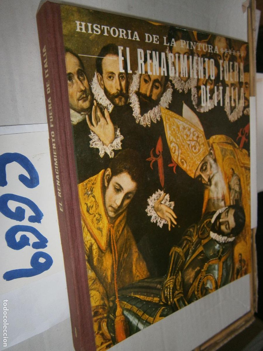 Gebrauchte B&uuml;cher: ANTIGUO LIBRO DE HISTORIA DE LA PINTURA - EL RENACIMIENTO FUERA DE ITALIA (DIAPOSITIVAS)