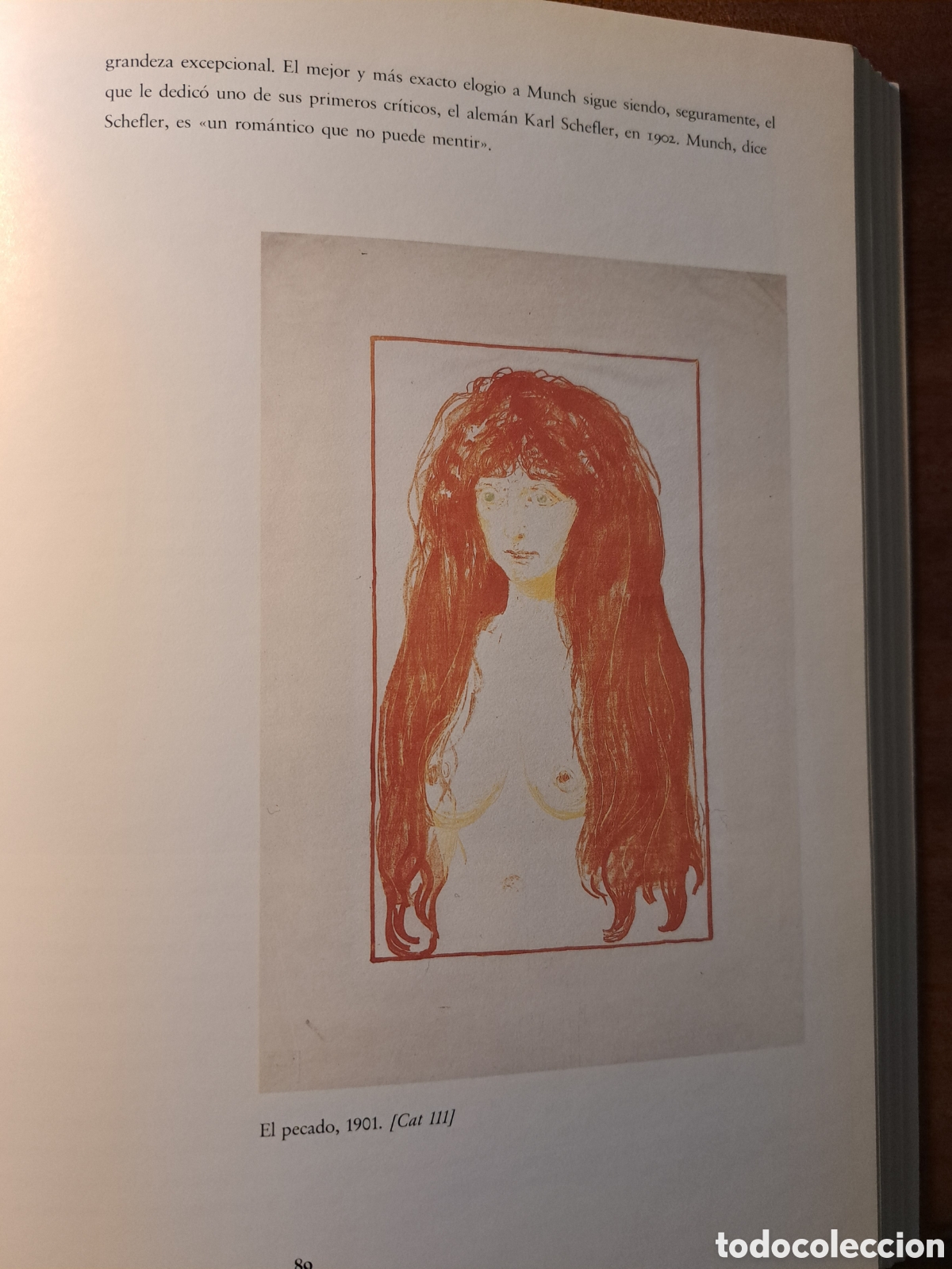 Libros de segunda mano: Cat&aacute;logo Eduard Munch 1984 - Foto 5