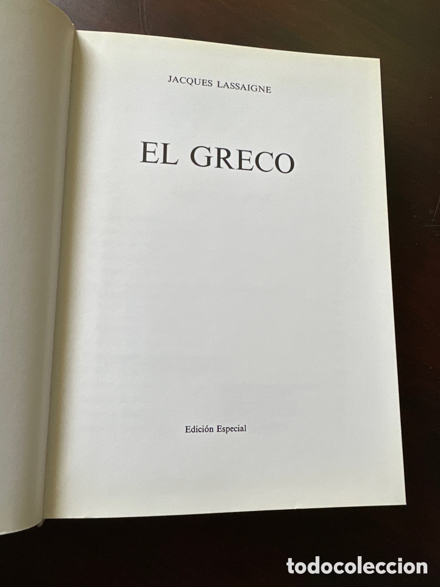 Libros de segunda mano: EL GRECO. EDICION ESPECIAL DE JACQUES LASSAIGNE - Foto 2