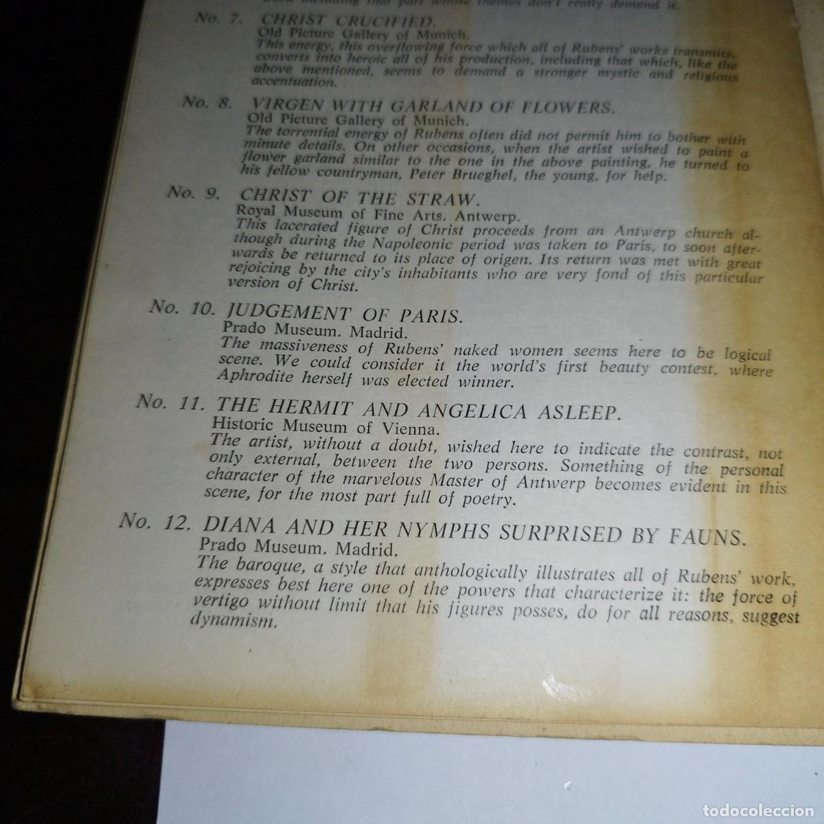Libros de segunda mano: TRANSPARENCIAS (DIAPOSITIVAS 12) CON COMENTARIOS / RUBENS / CODEX / / - Foto 9