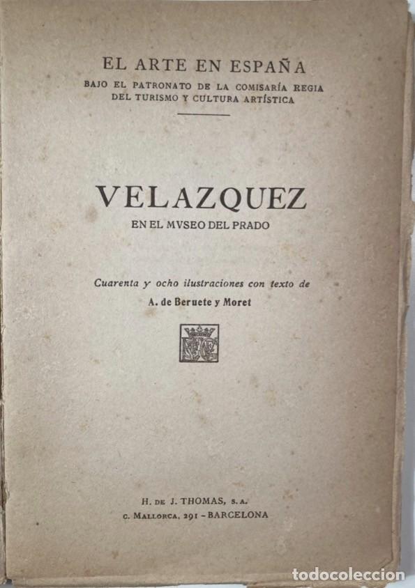 Libros de segunda mano: Vel&aacute;zquez. En el Museo del Prado - Foto 2