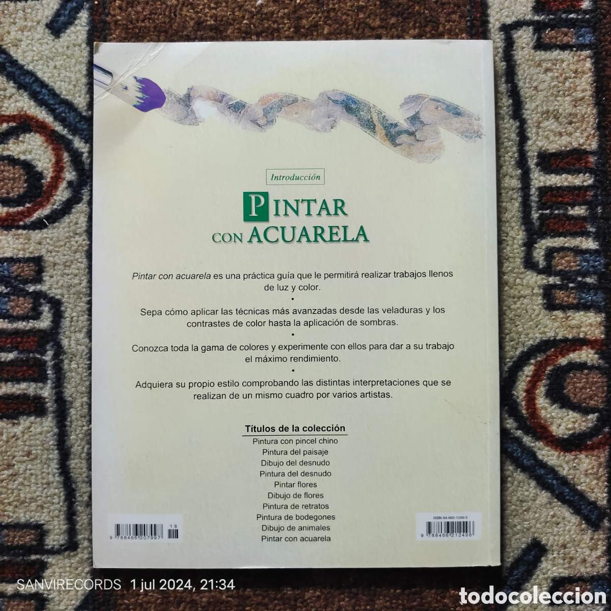 Libros de segunda mano: INTRODUCCI&Oacute;N, PINTAR CON ACUARELA (ALAN OLIVER) (LIBSA) - Foto 2