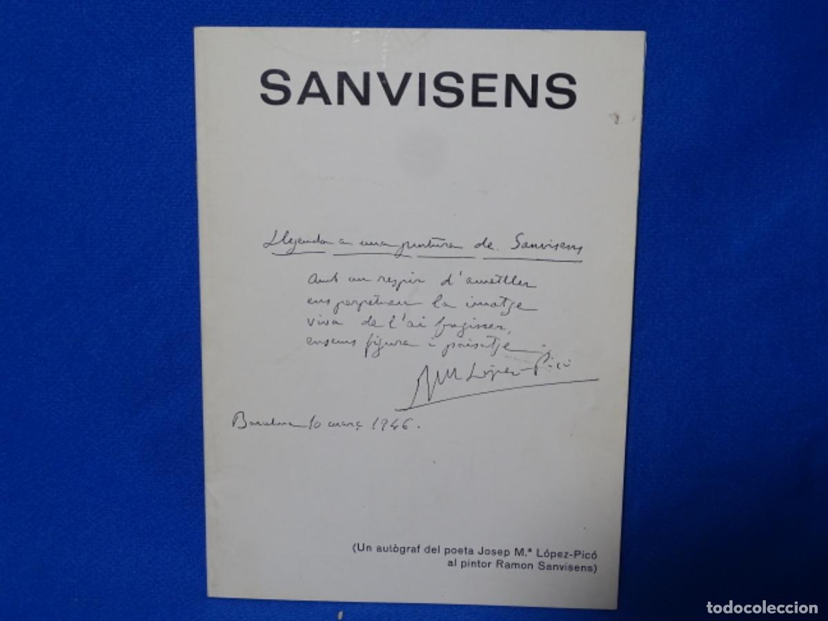 Gebrauchte B&uuml;cher: CAT&Aacute;LOGO EXPOSICI&Oacute;N RAMON SANVISENS LA PINACOTECA.