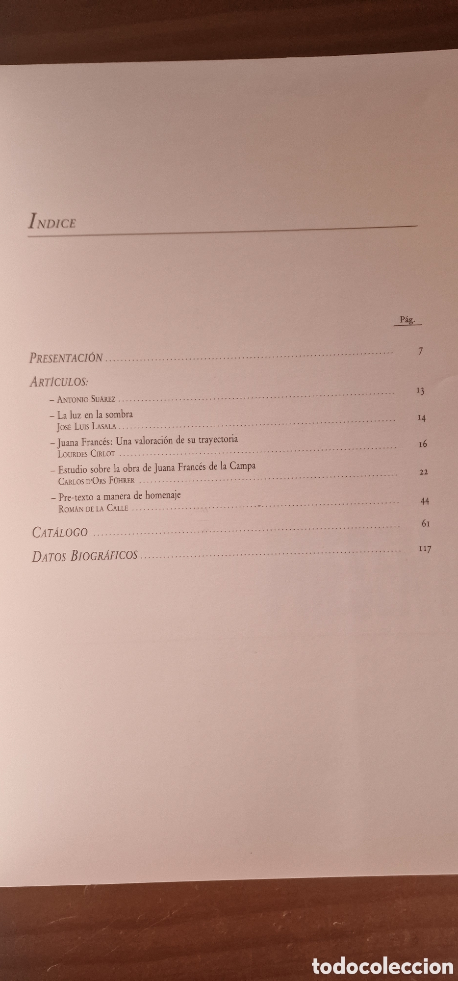 Libros de segunda mano: Juana Franc&eacute;s, 1928 - 1990 - Foto 6
