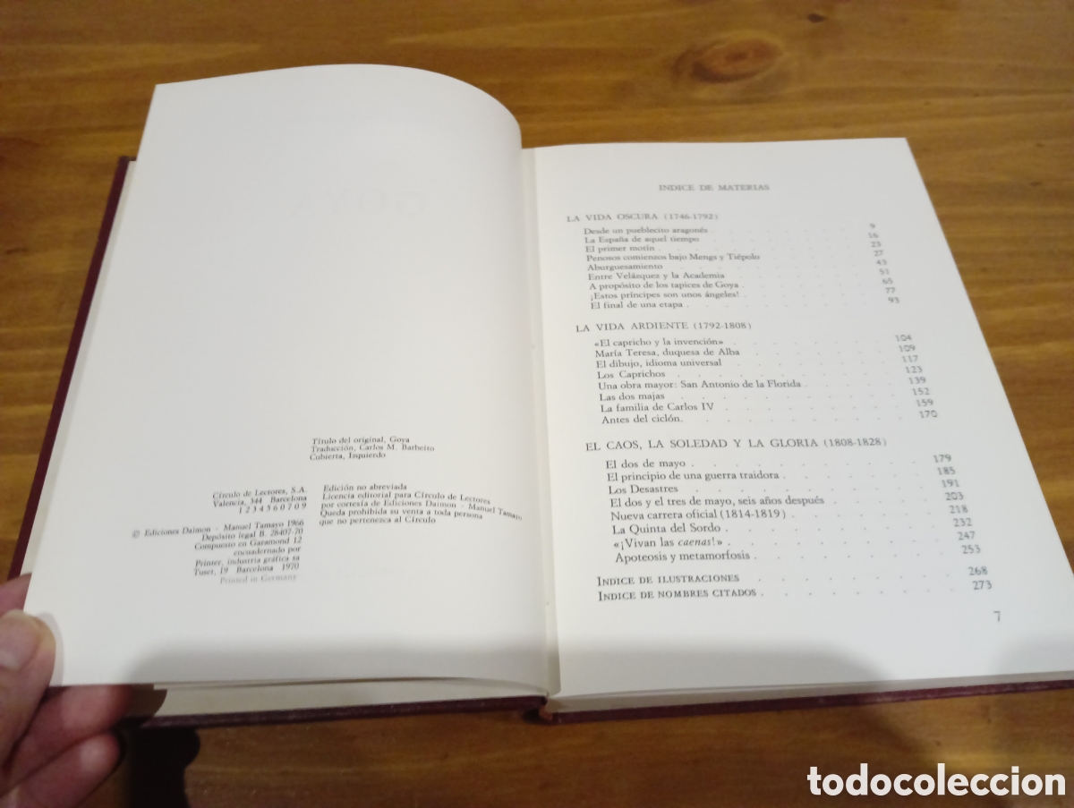 Libros de segunda mano: Goya. Ediciones Daimon - Foto 3
