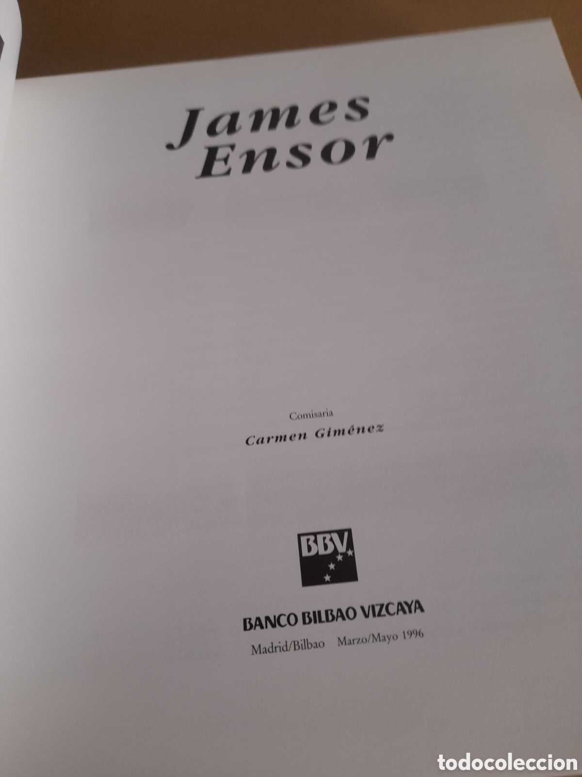 Libros de segunda mano: James Ensor, libro de la exposici&oacute;n de 1996,Madrid /Bilbao - Foto 2