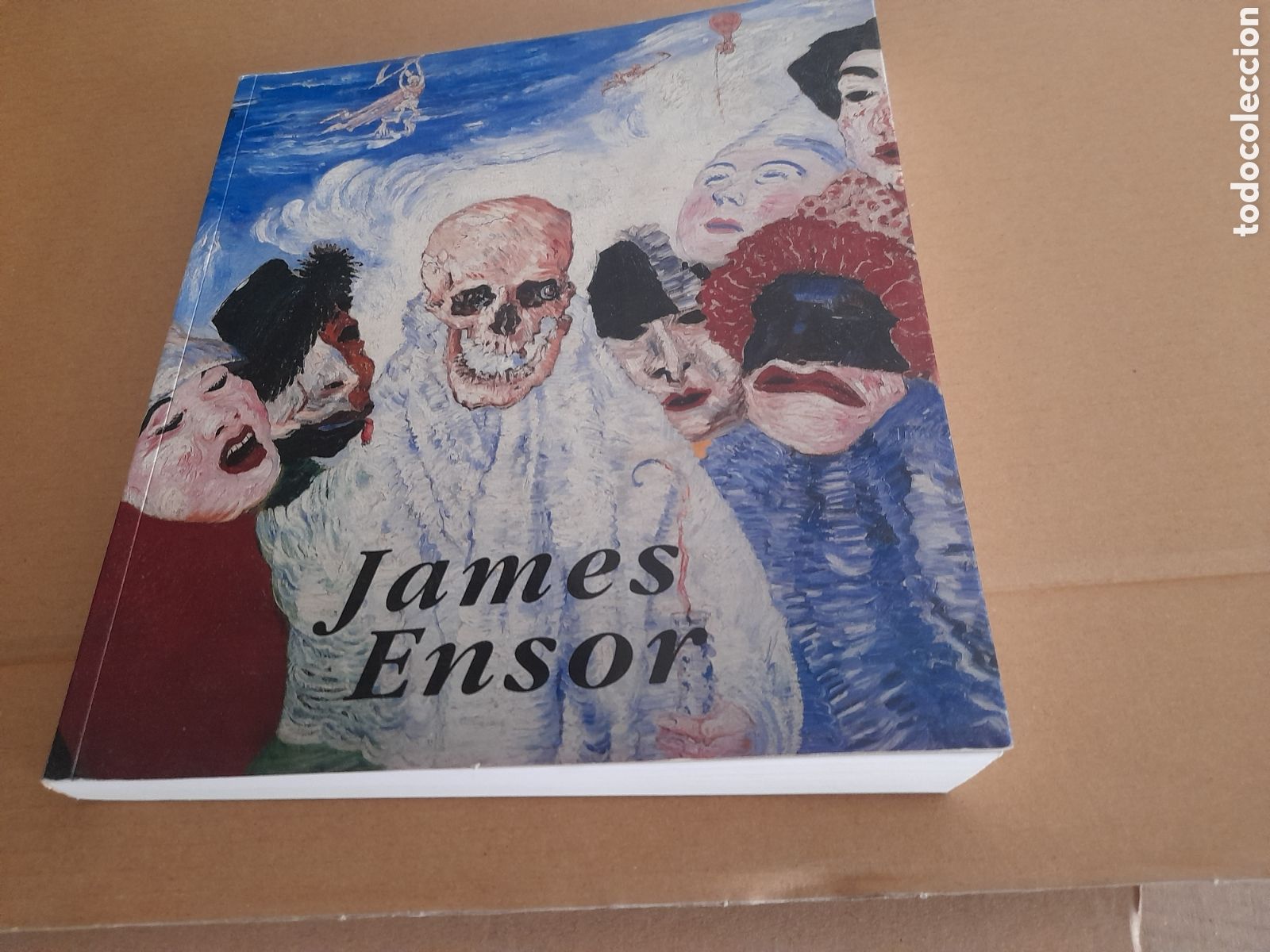 Libros de segunda mano: James Ensor, libro de la exposici&oacute;n de 1996,Madrid /Bilbao - Foto 1