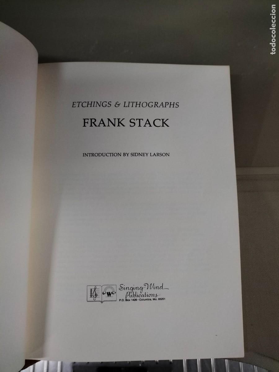 Libros de segunda mano: Etchings & Lithographs - Frank Stack - Foto 3