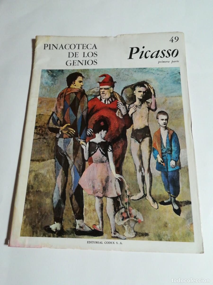 Libros de segunda mano: Pinacoteca de los Genios, N&deg;49 Picaso, Editorial Codex - Foto 1