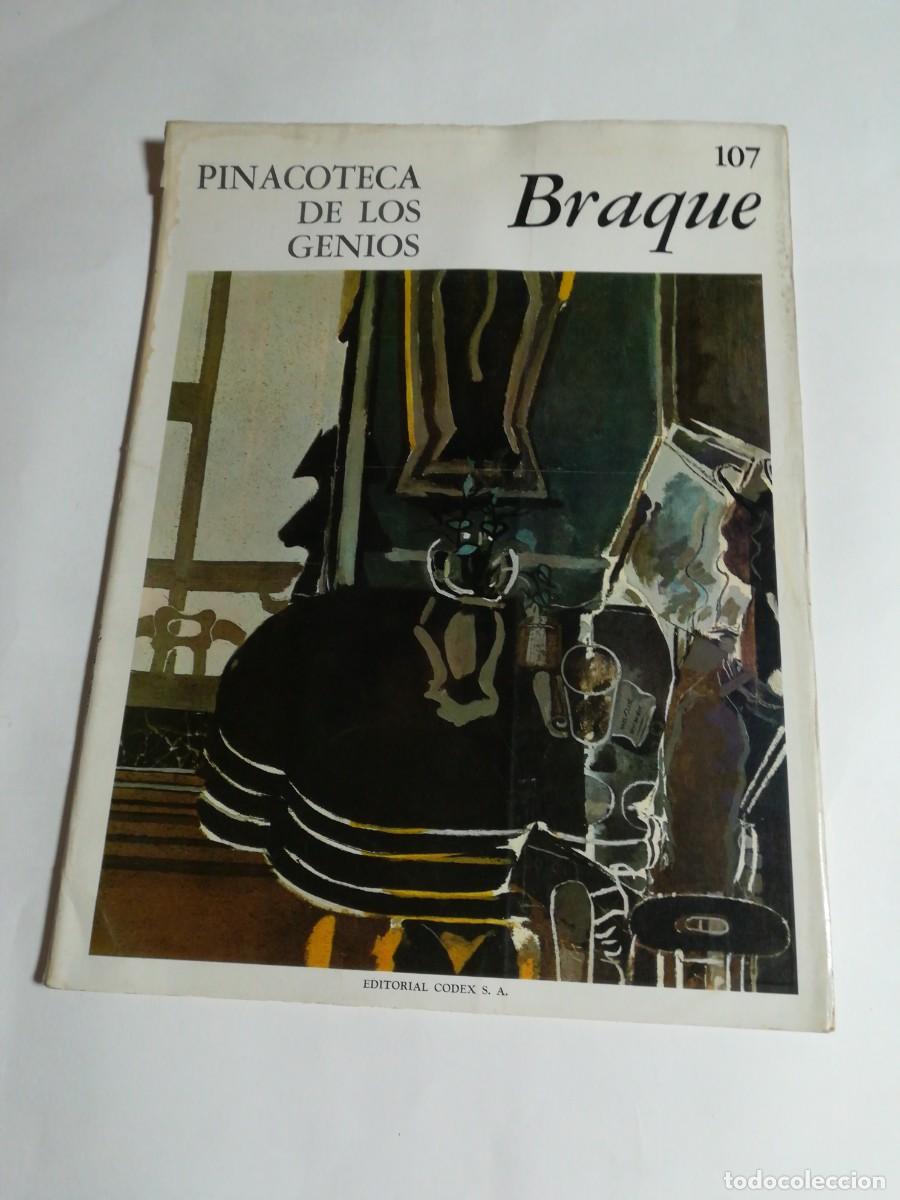 Libros de segunda mano: Pinacoteca de los Genios, N&deg;107 Braque, Editorial Codex - Foto 1
