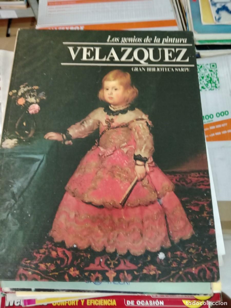 Libros de segunda mano: CU-04 LIBRO LOS GENIOS DE LA PINTURA VELAZQUEZ - Foto 1