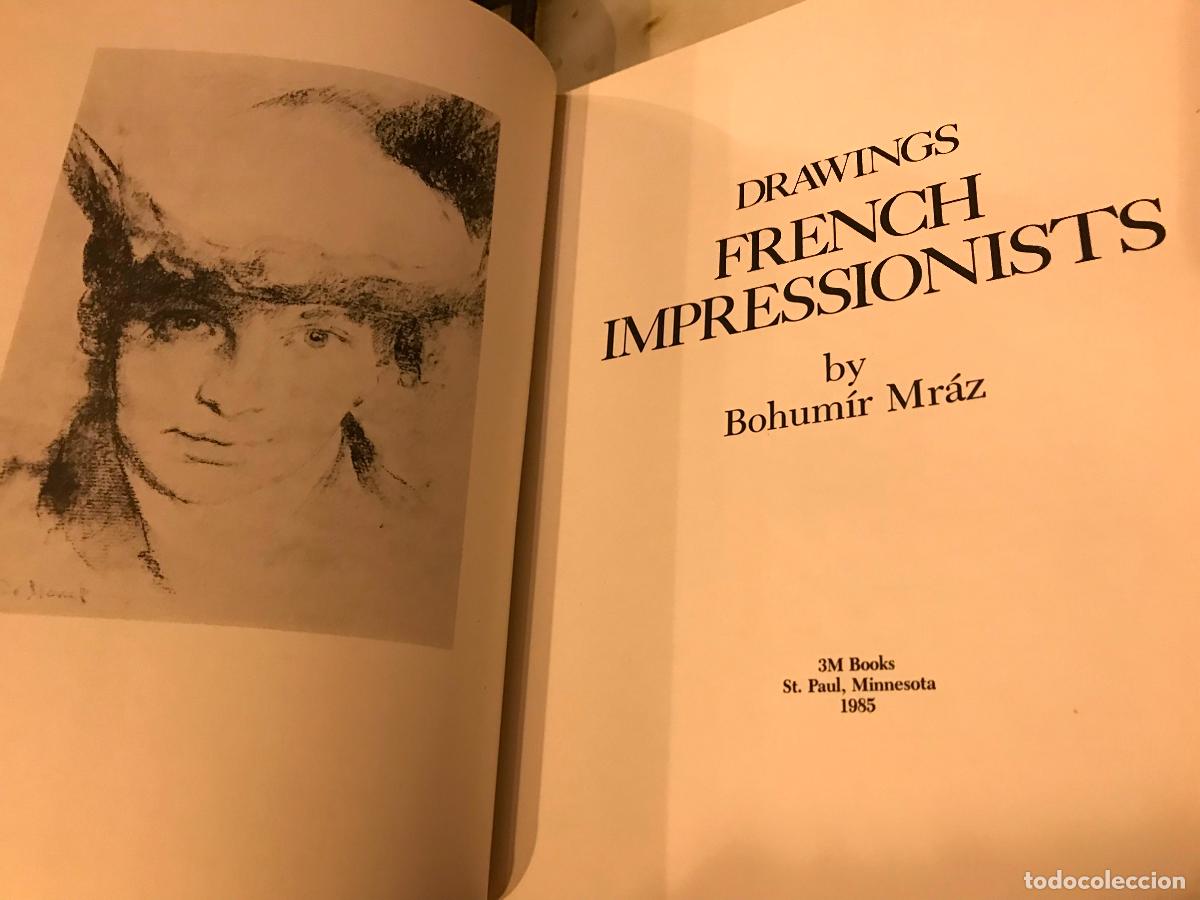 Libros de segunda mano: French Impressionists. Drawings. Bohum&iacute;r Mr&aacute;z. - Foto 2