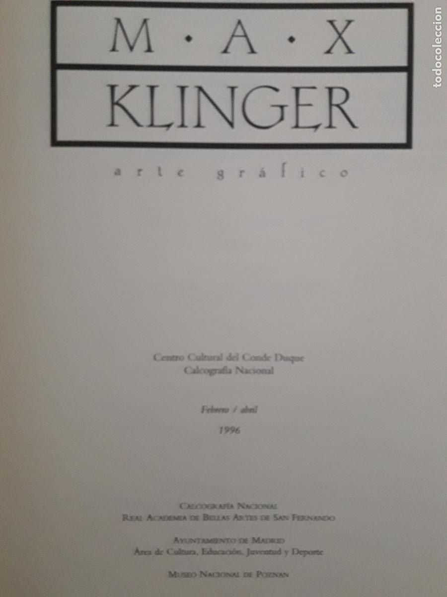 Libros de segunda mano: MAX KLINGER-ARTE GRAFICO. - Foto 2