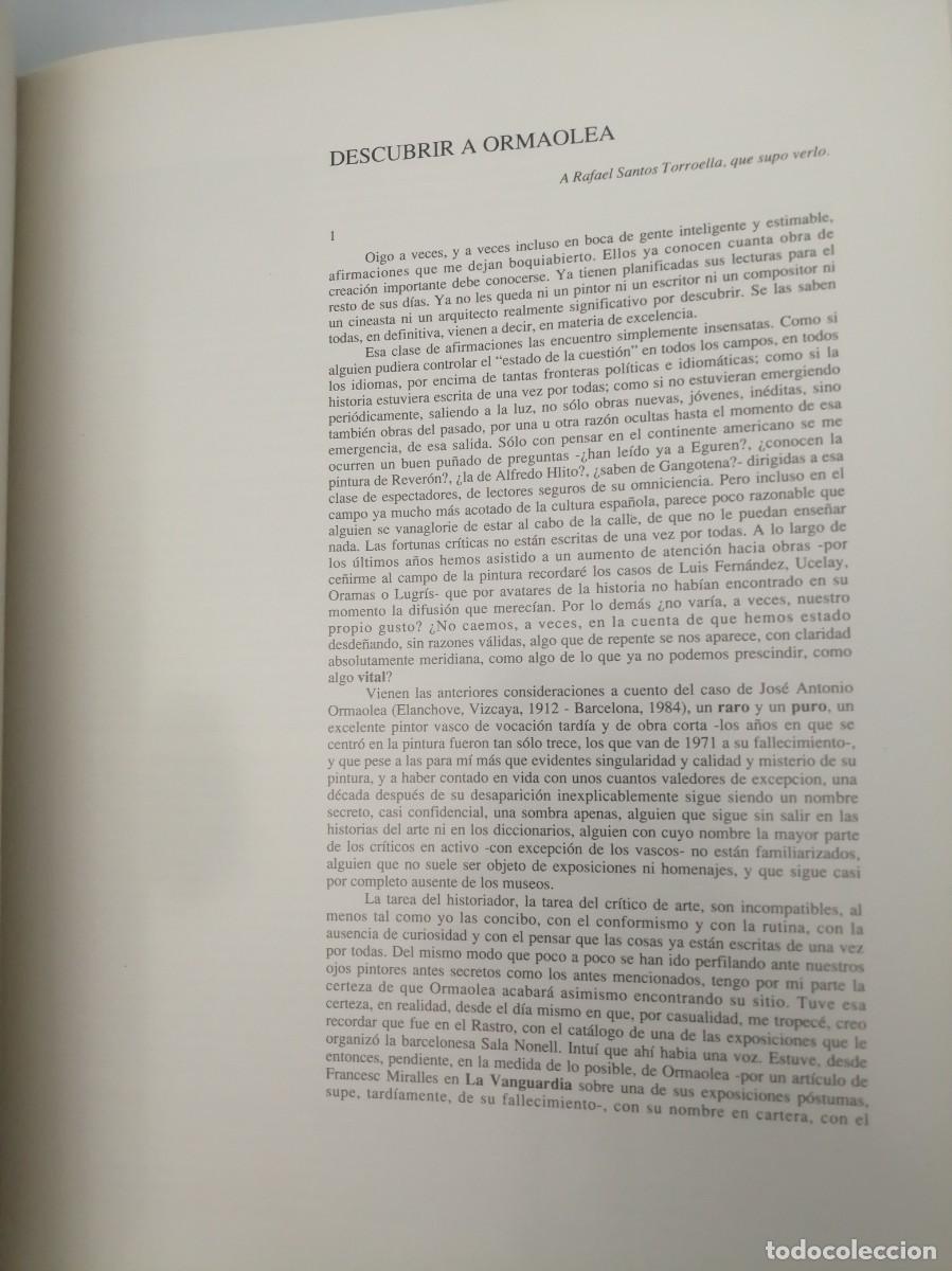 Libros de segunda mano: El pintor J.A. Ormaolea - Foto 6