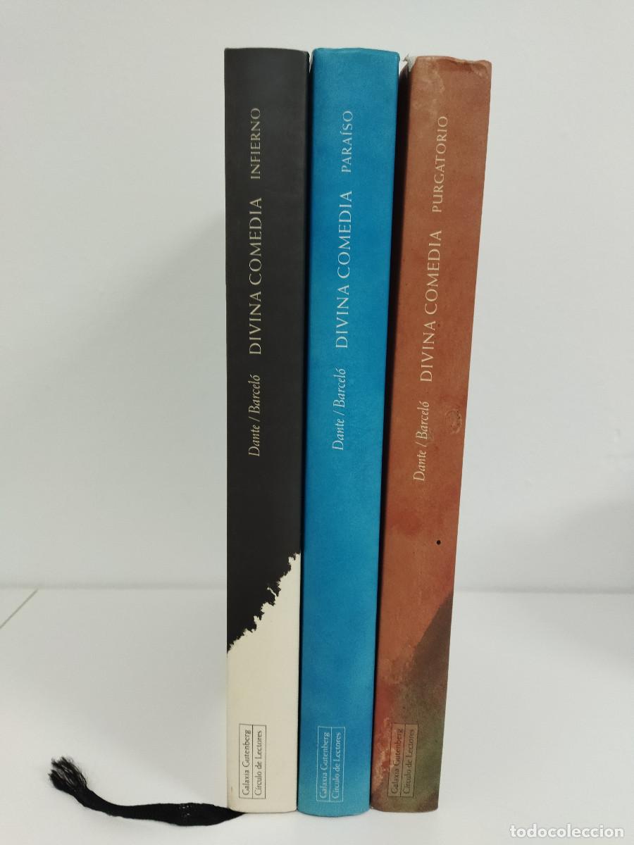 Libros de segunda mano: 3 Libros de la Divina Comedia Dante / Barcel&oacute; - Foto 1