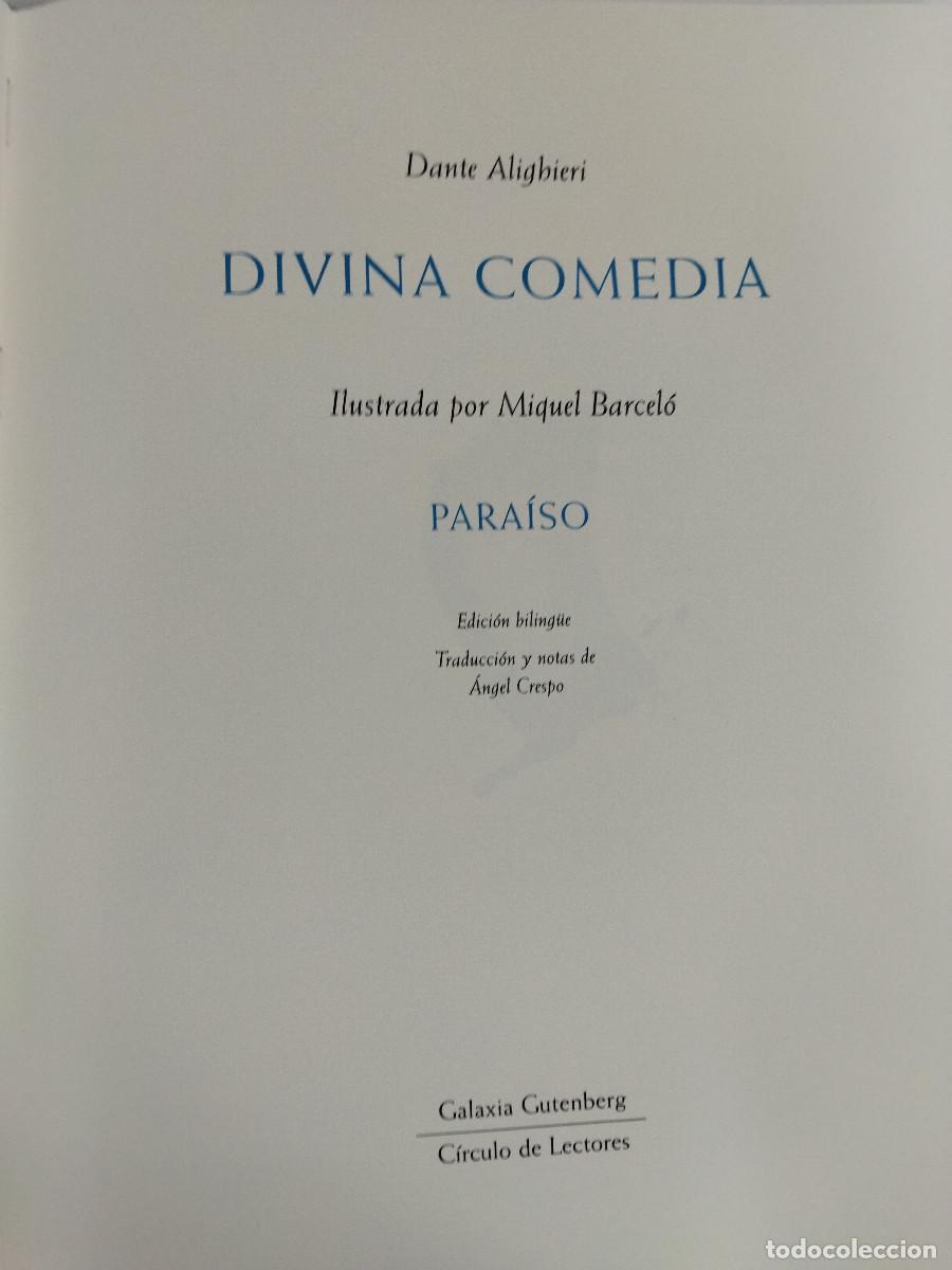 Libros de segunda mano: 3 Libros de la Divina Comedia Dante / Barcel&oacute; - Foto 12