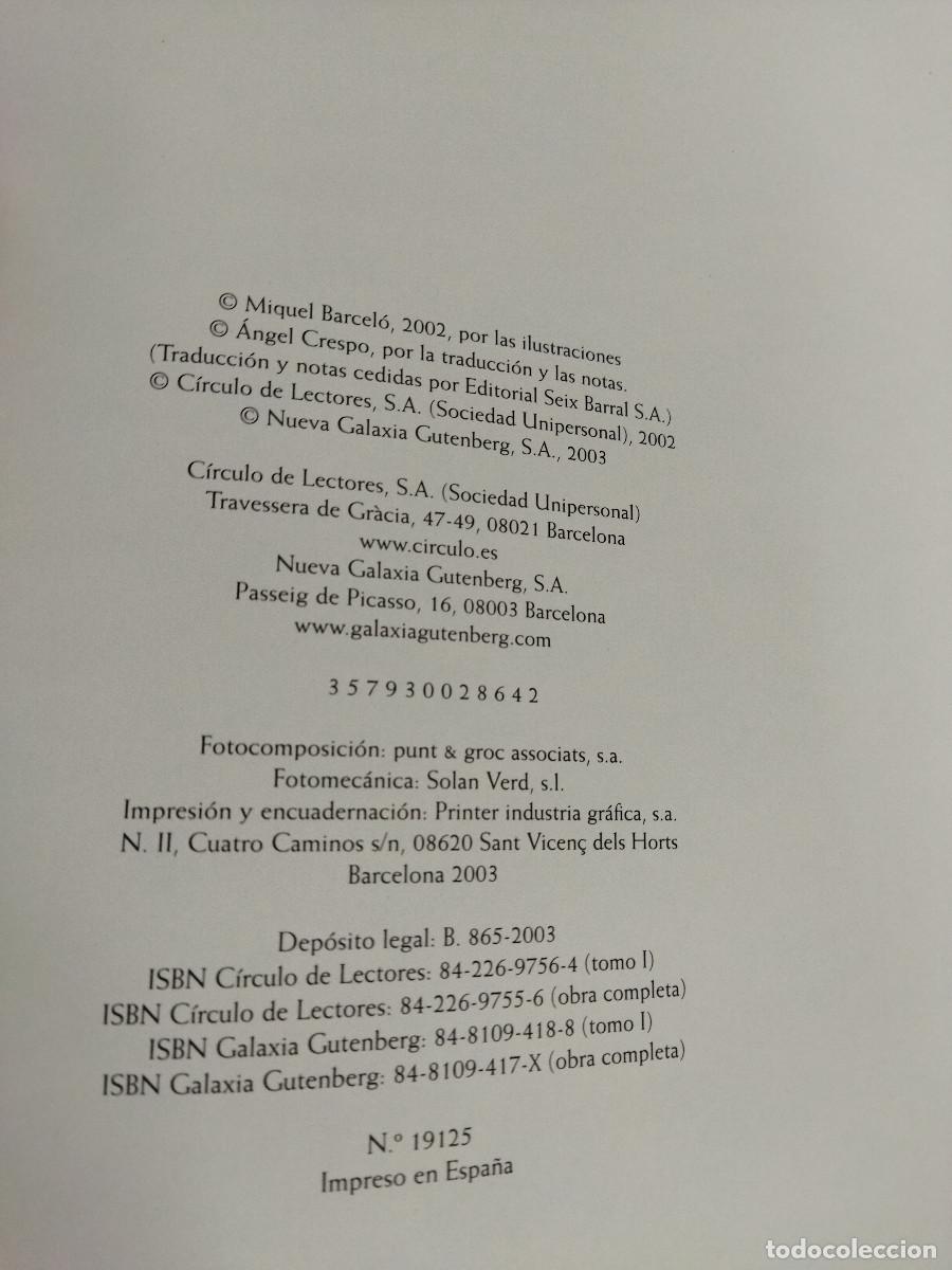Libros de segunda mano: 3 Libros de la Divina Comedia Dante / Barcel&oacute; - Foto 15