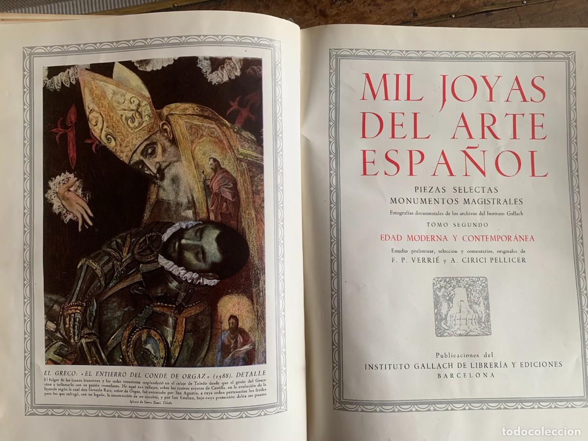 Libros de segunda mano: Mil joyas del arte espa&ntilde;ol - Foto 3