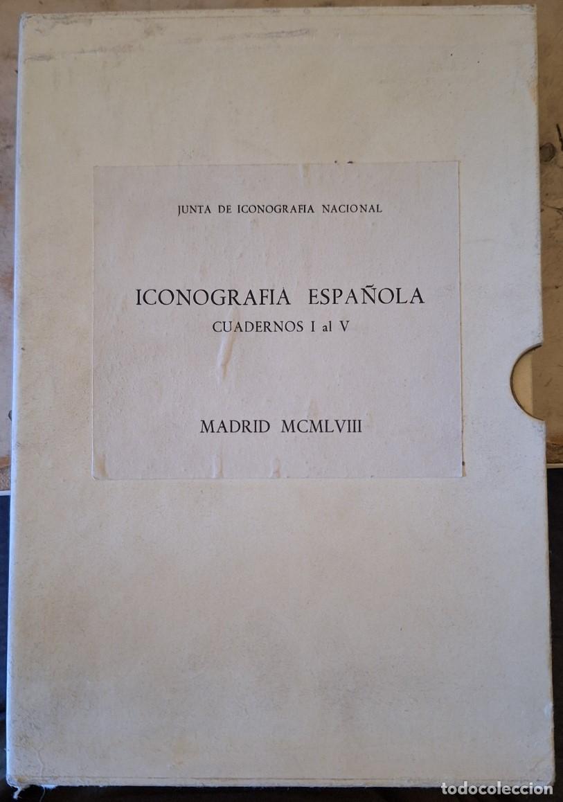 Gebrauchte B&uuml;cher: ICONOGRAFIA ESPA&Ntilde;OLA CUADERNOS I AL V. -