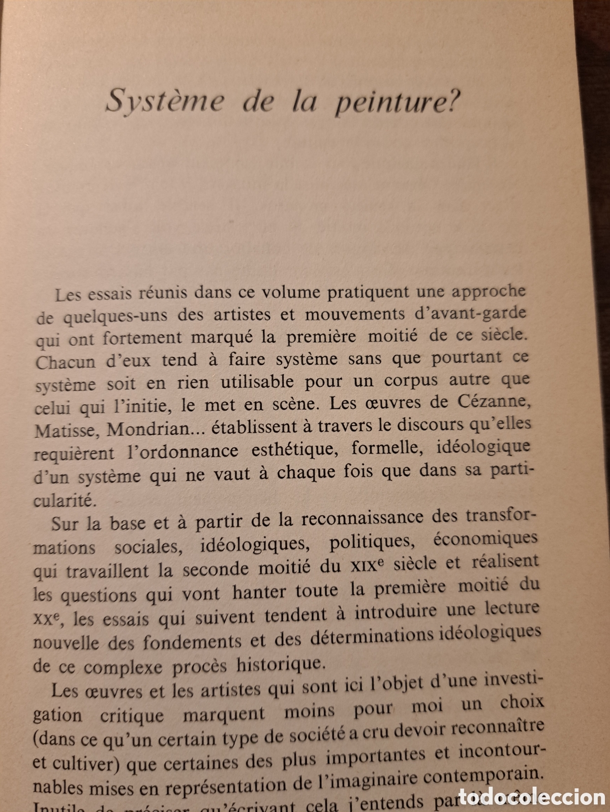 Libros de segunda mano: Syst&egrave;me de la peinture Marcelin Pleynet - Foto 4