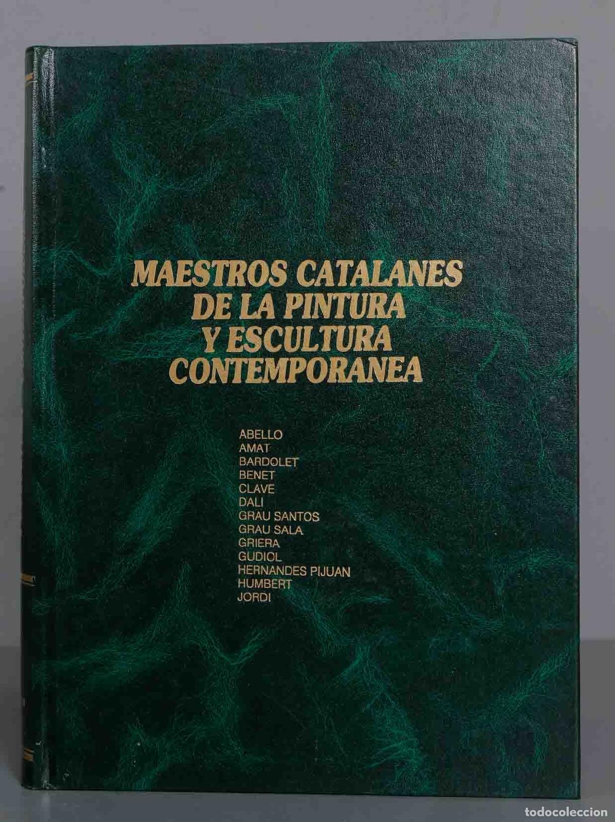 Libri di seconda mano: MAESTROS CATALANES DELA PINTURA Y ESCULTURA CONTEMPORANEA. 2 TOMOS