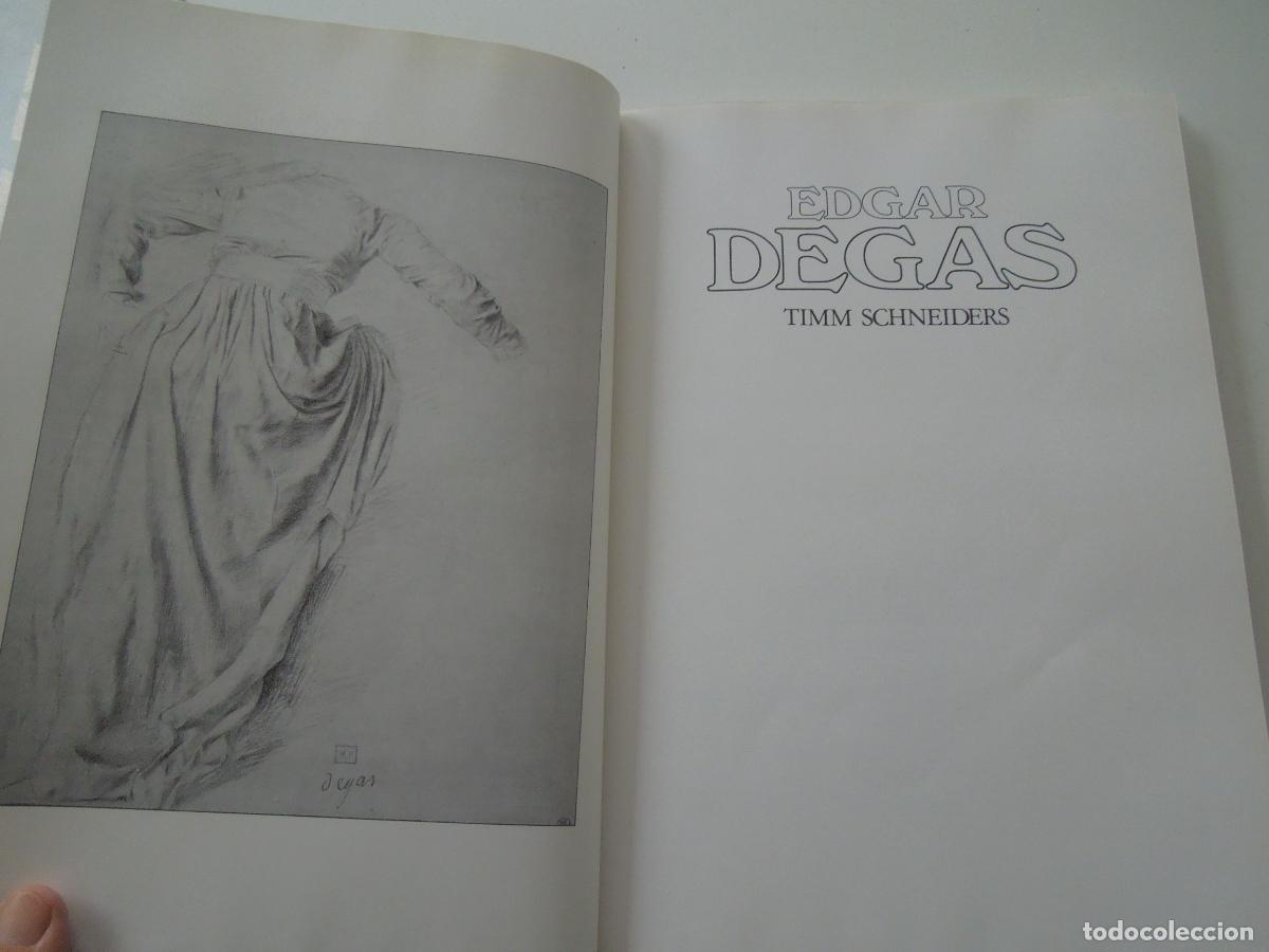 Libros de segunda mano: EDGAR DEGAS - TIMM SCHNEIDERS - IBERLIBRO 2000. - Foto 2