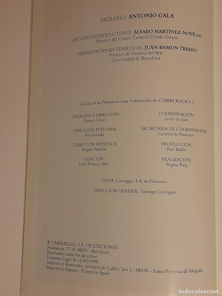 Libros de segunda mano: LA LUZ EN LA PINTURA. - Foto 2