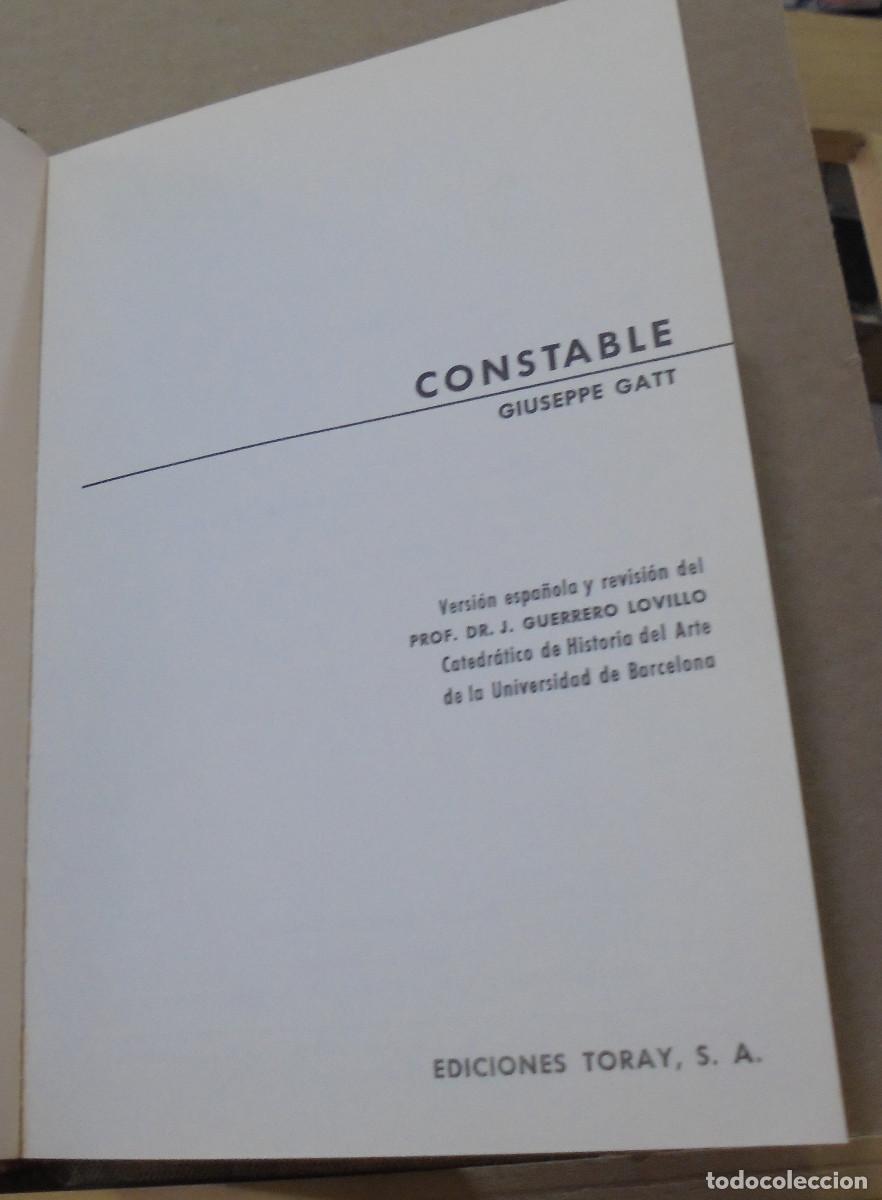 Libros de segunda mano: Constable. Giuseppe Gatt - Foto 2