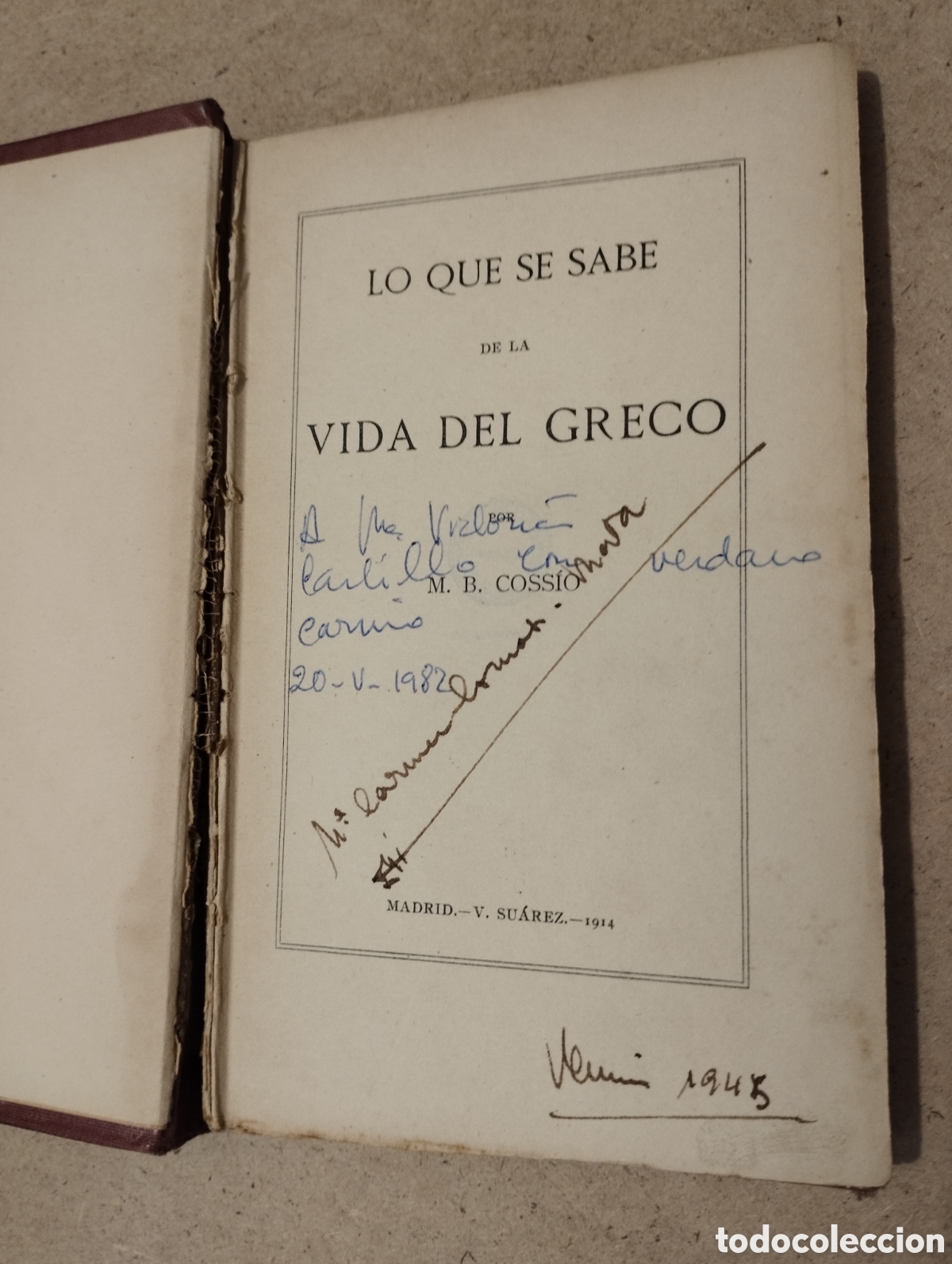 Libros de segunda mano: LO QUE SE SABE DE LA VIDA DEL GRECO - Foto 3