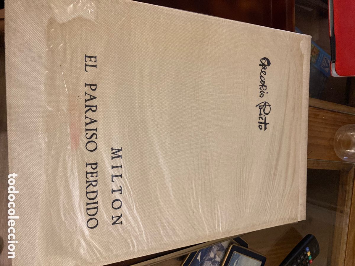 Libri di seconda mano: El para&iacute;so perdido. Milton el para&iacute;so .Gregorio prieto .