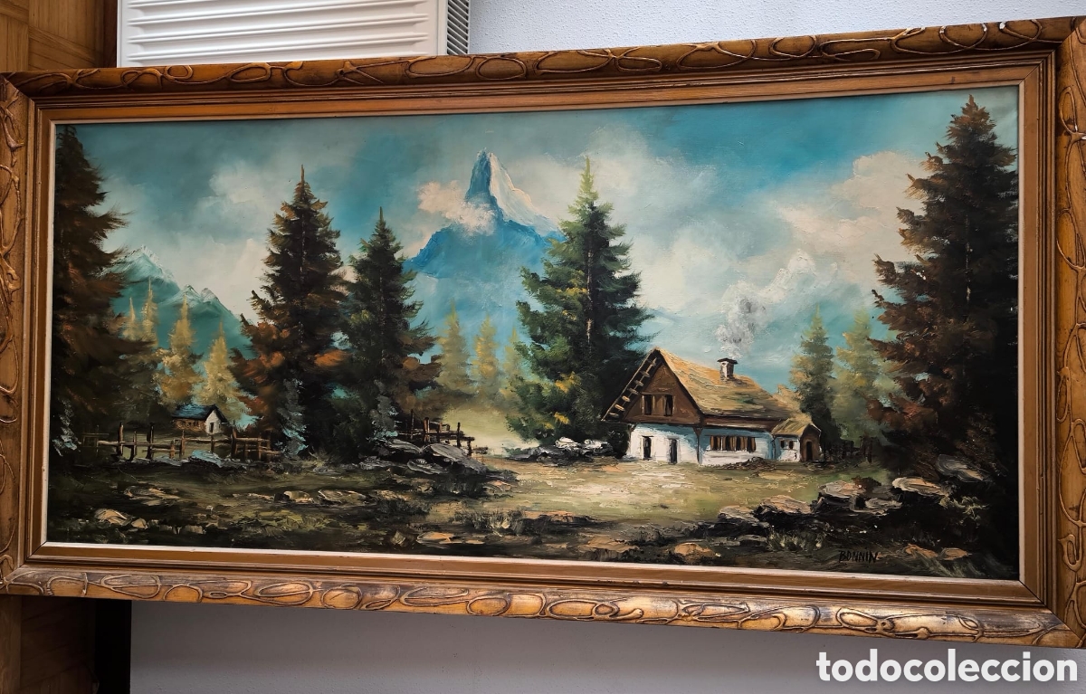 Libros de segunda mano: Cuadro bonnin paisaje - Foto 1