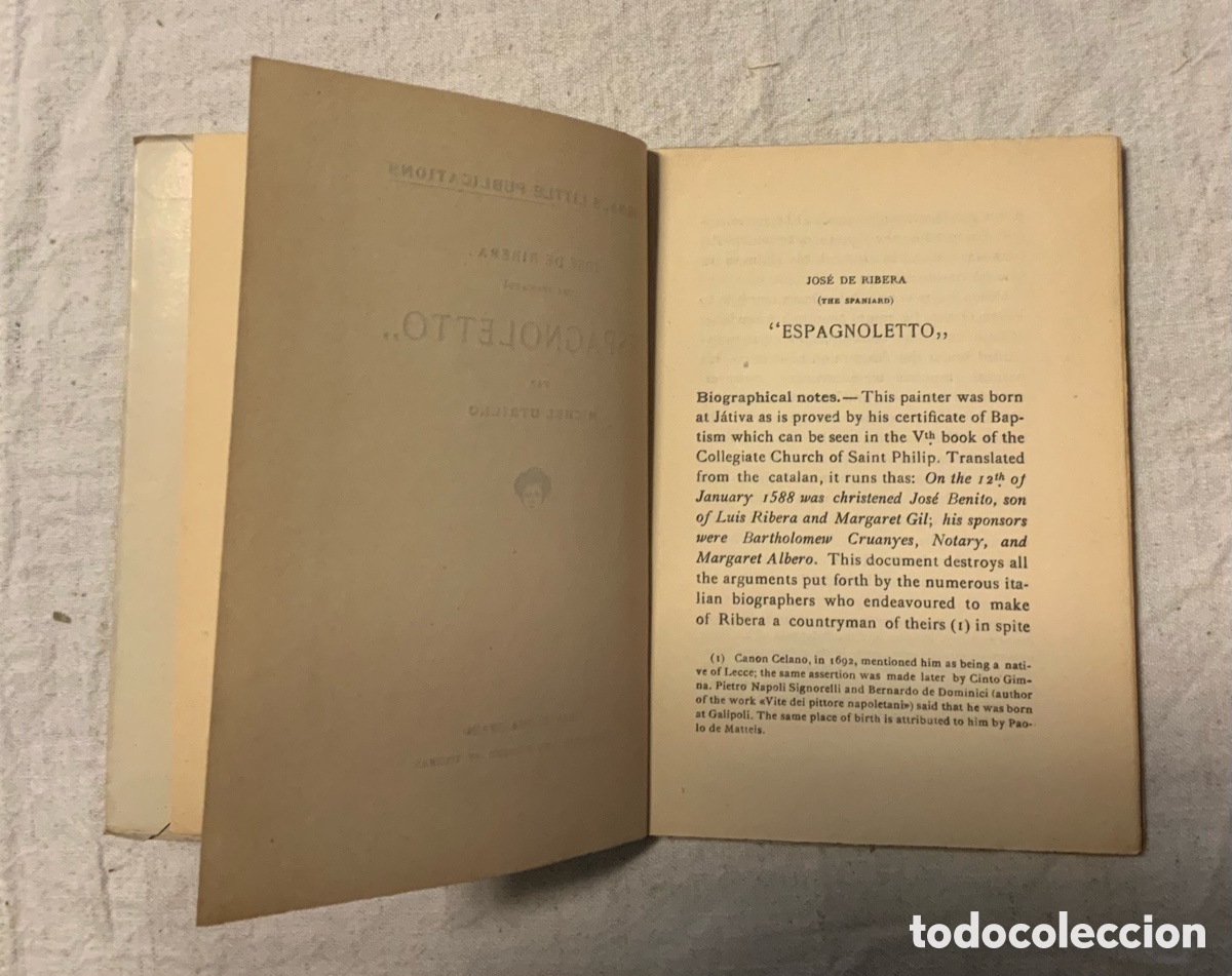 Libros de segunda mano: Jose de Ribera (Espagnoletto). Forma - Foto 4
