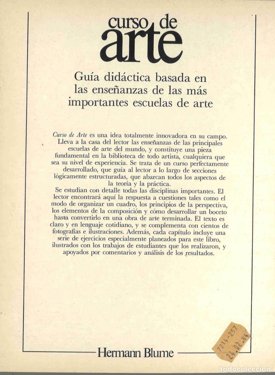 Libros de segunda mano: Curso de arte. Hermann Blume. 1982 - Foto 2
