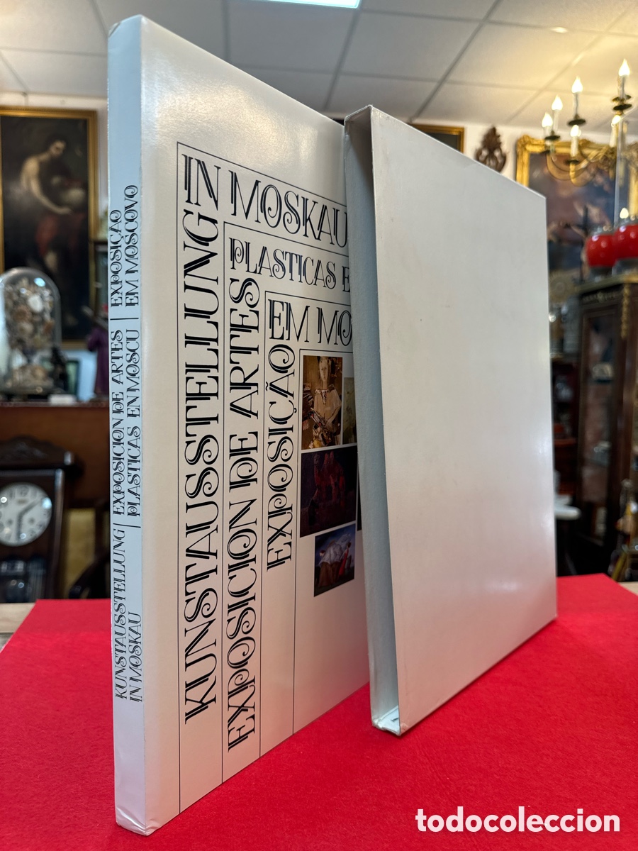 Libros de segunda mano: EXPOSICI&Oacute;N DE ARTES PL&Aacute;STICAS EN MOSC&Uacute; - Foto 1