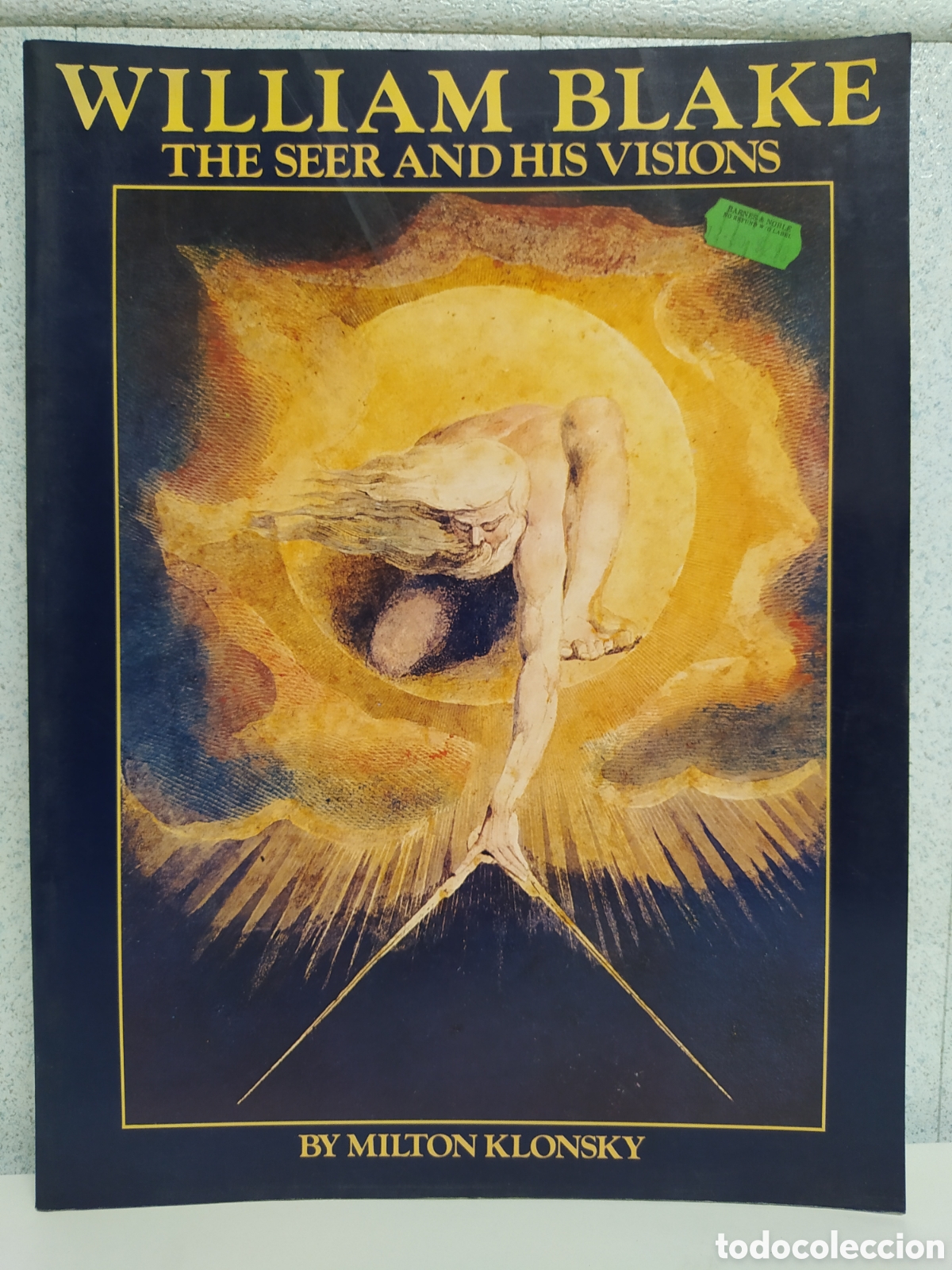 Libros de segunda mano: LIBRO WILLIAM BLAKE THE SEER AND HIS VISION - MILTON KLONSKY