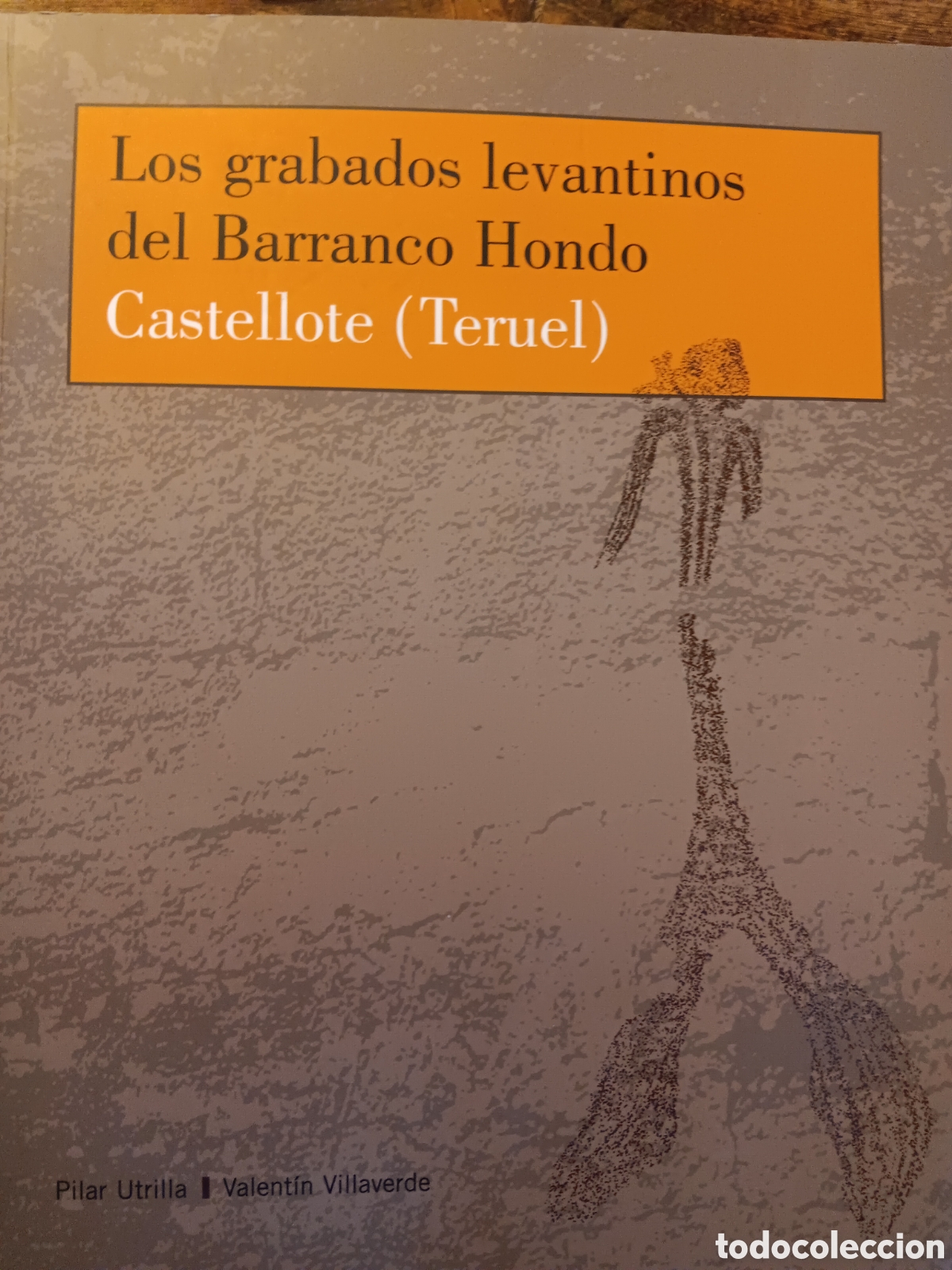 Libros de segunda mano: LOS GRABADOS DEL BARRANCO HONDO CASTELLOTE (TERUEL) PINTURAS RUPESTRES