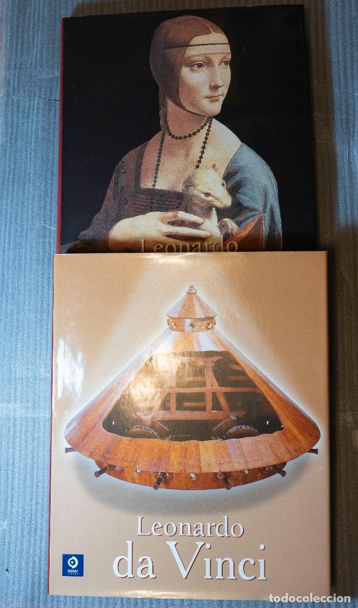 Libros de segunda mano: Leonardo Davinci, dos tomos, de Editorial Edimat. - Foto 4