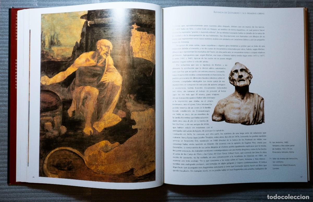 Libros de segunda mano: Leonardo Davinci, dos tomos, de Editorial Edimat. - Foto 6