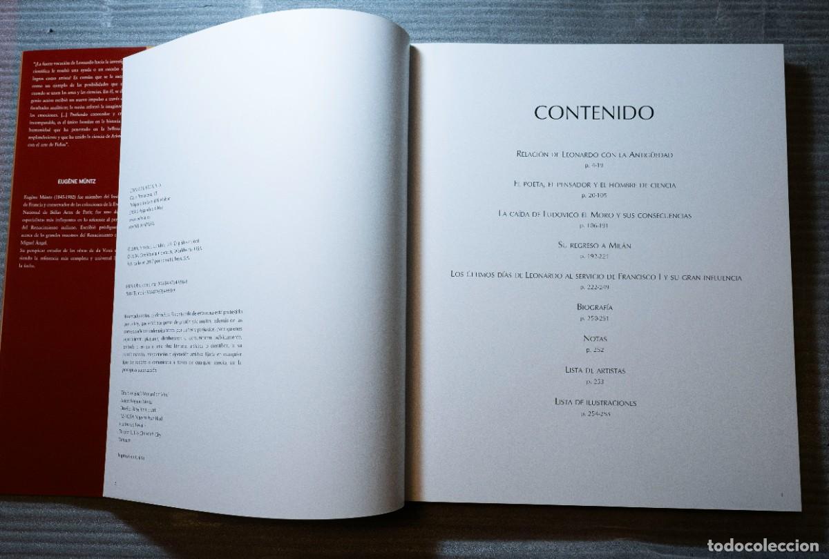 Libros de segunda mano: Leonardo Davinci, dos tomos, de Editorial Edimat. - Foto 8