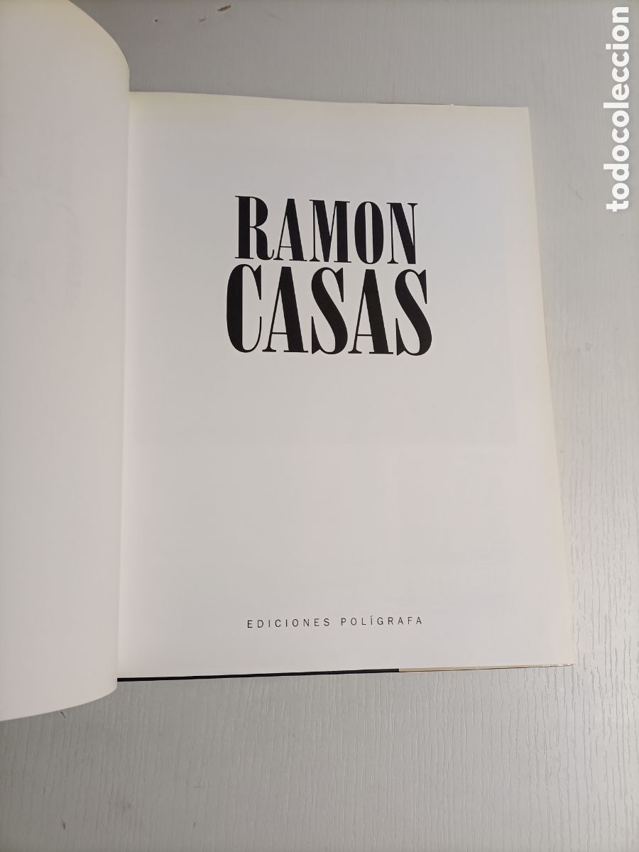 Libros de segunda mano: Ram&oacute;n Casas Ediciones pol&iacute;grafa 1997 - Foto 6