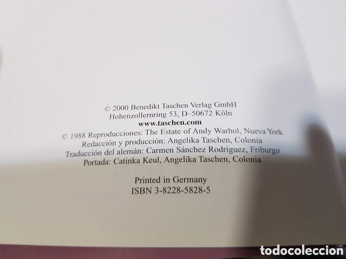 Libros de segunda mano: WARHOL. KLAUS HONNEF. TASCHEN. 2000. - Foto 7