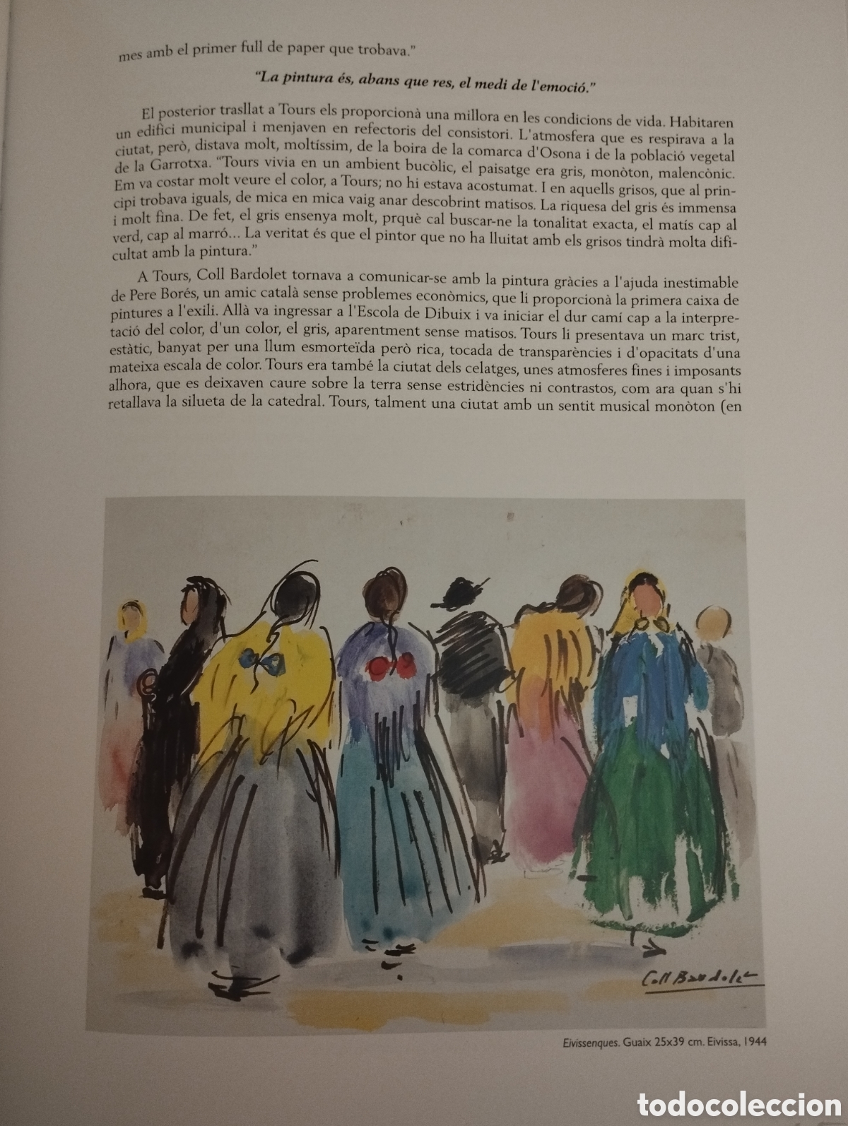 Libros de segunda mano: ELS COLORS DE LA LLUM. JOSEP COLL BARDOLET - Foto 6