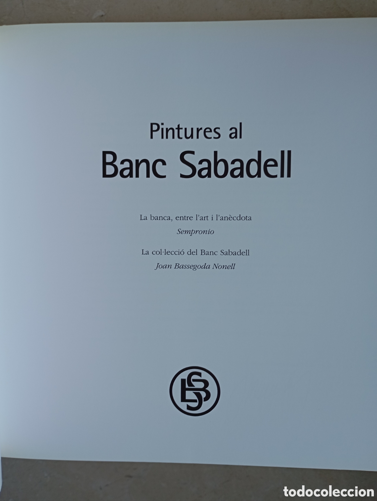 Libros de segunda mano: Pintures al Banc Sabadell - Foto 2