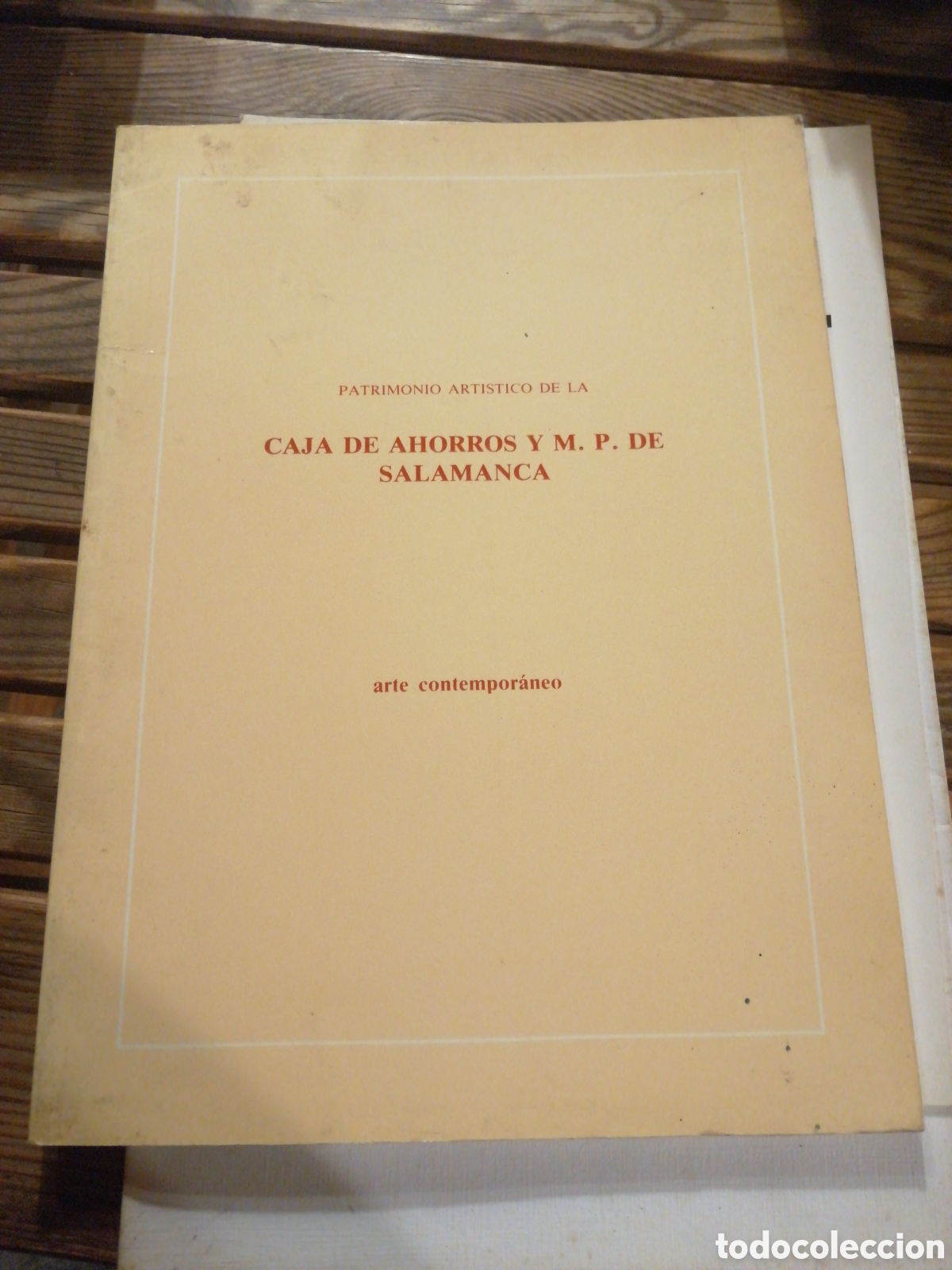Libros de segunda mano: PATRIMONIO ARTISTICO DE LA QCAJA DE AHORROS Y M. P. DE SALAMANCA. Arte CONTEMPOR&Aacute;NEO. 1986 In folio