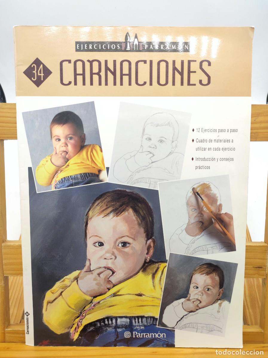 Libros de segunda mano: EJERCICIOS PARRAMON 34 - CARNACIONES - Foto 1