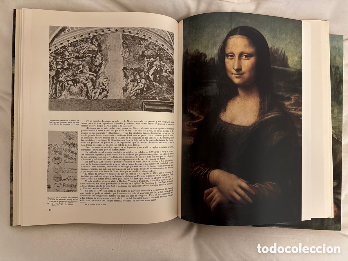 Libros de segunda mano: Leonardo Da Vinci (2 tomos) - Foto 6