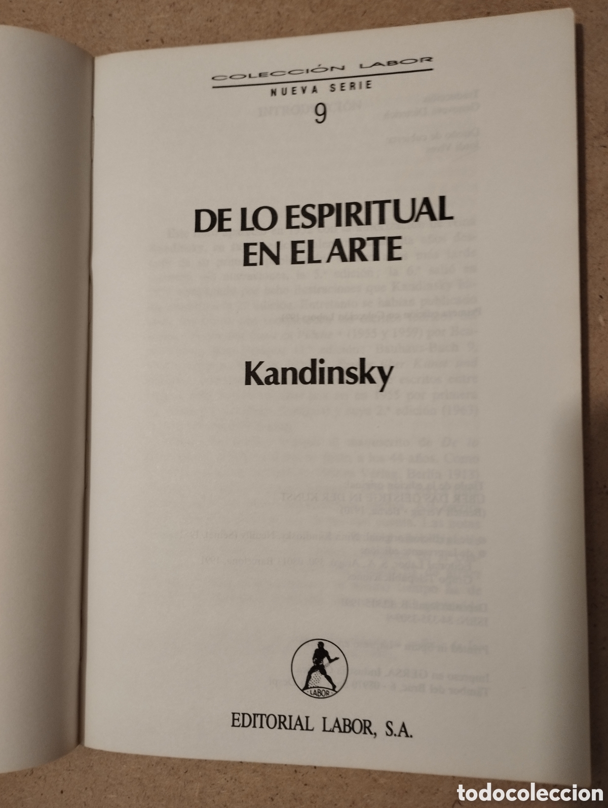 Libros de segunda mano: DE LO ESPIRITUAL EN EL ARTE (KANDINSKY) - Foto 2