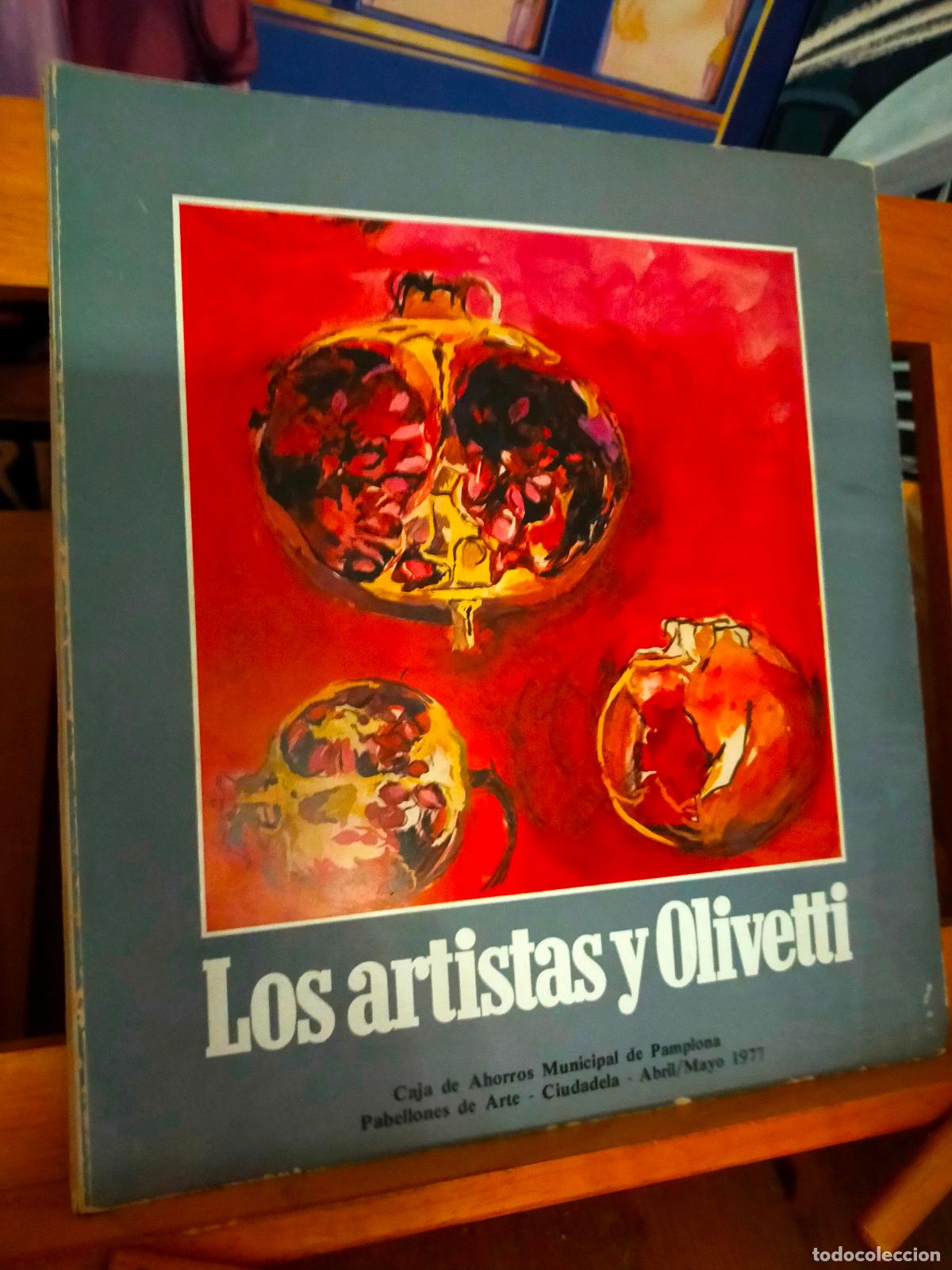 Libros de segunda mano: LOS ARTISTAS Y OLIVETTI. CAT&Aacute;LOGO EXPOSICI&Oacute;N. 1976