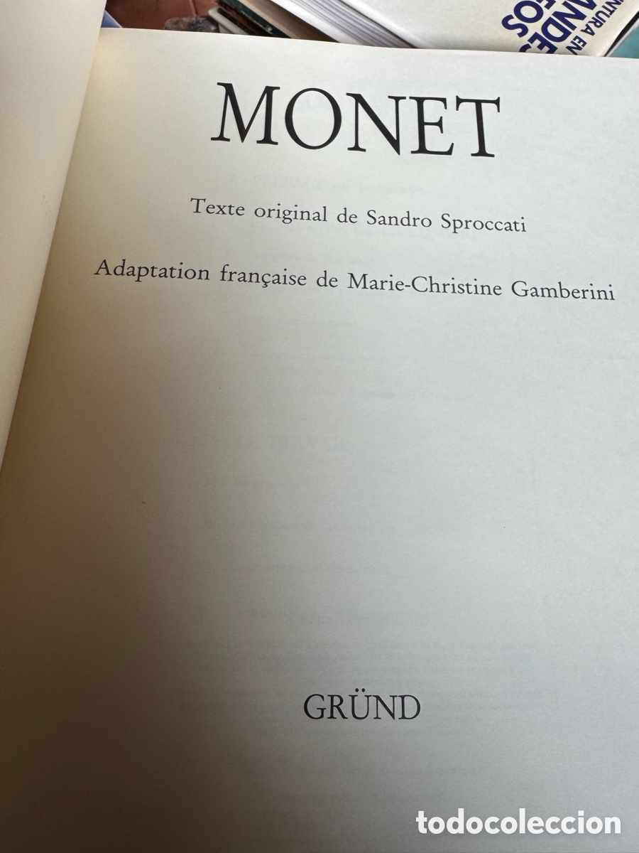 Libros de segunda mano: Libro de pintura Monet - Foto 3